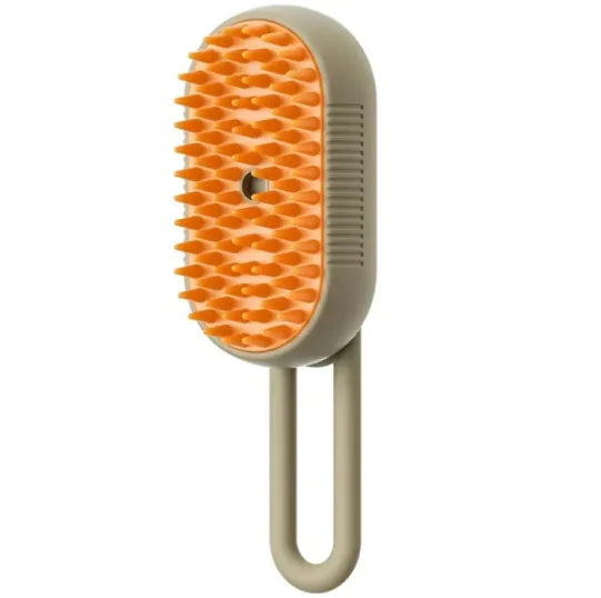 Pet steam brush