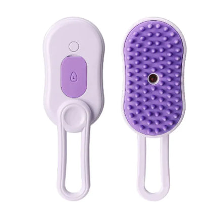 Pet steam brush